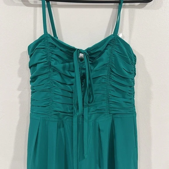 NWT Athleta X Alicia Keys enlighten up teal jumpsuit - Picture 6 of 11